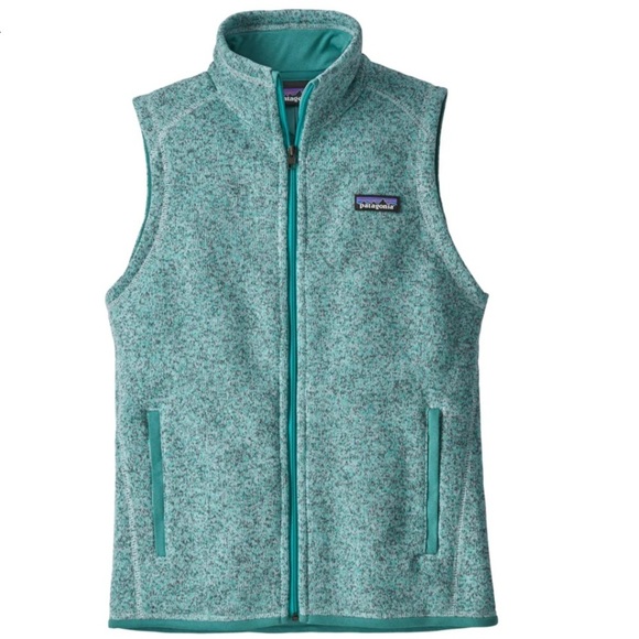 Patagonia Better Sweater Fleece Vest Knit Full Zip Lite Distilled Green Small - Picture 2 of 9